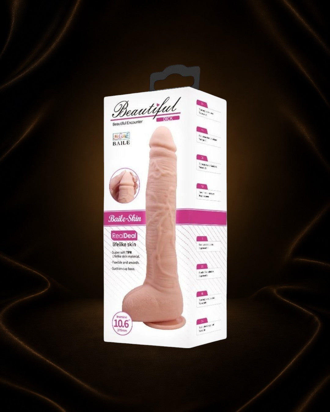 Dildo Beautiful Realista 11″