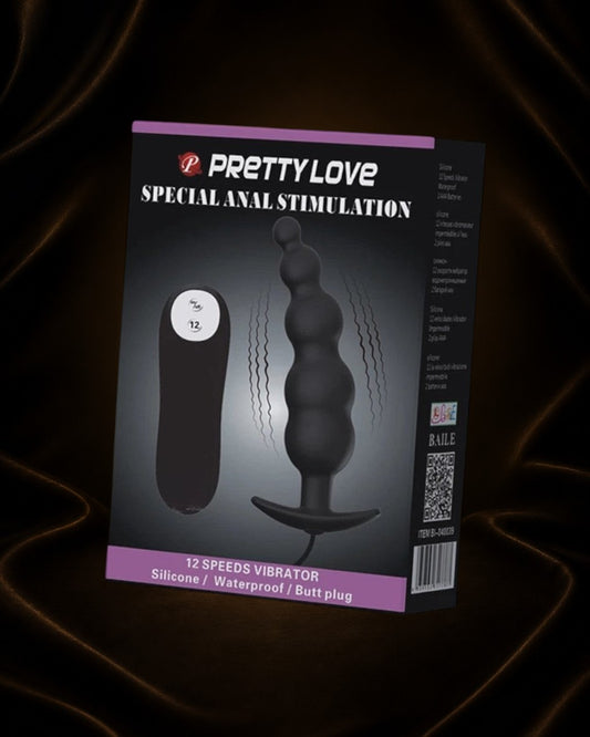 Estimulador Anal con Vibrador
