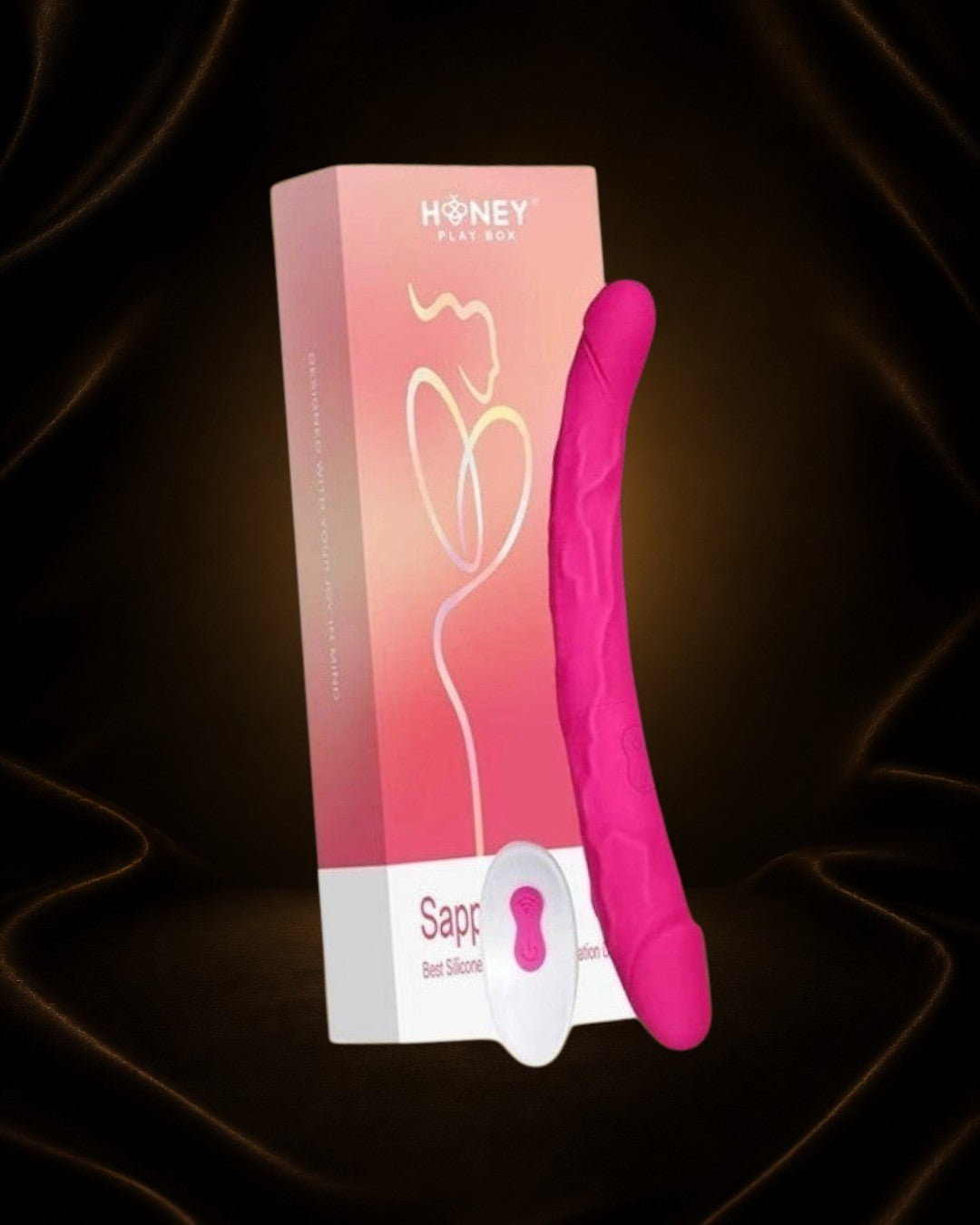 Sappho Dildo Doble con Vibración