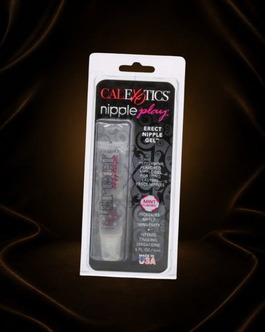 Éxtasis Boutique Gel Estimulador para Pezones con Menta, aumenta la sensibilidad y proporciona sensaciones electrizantes.