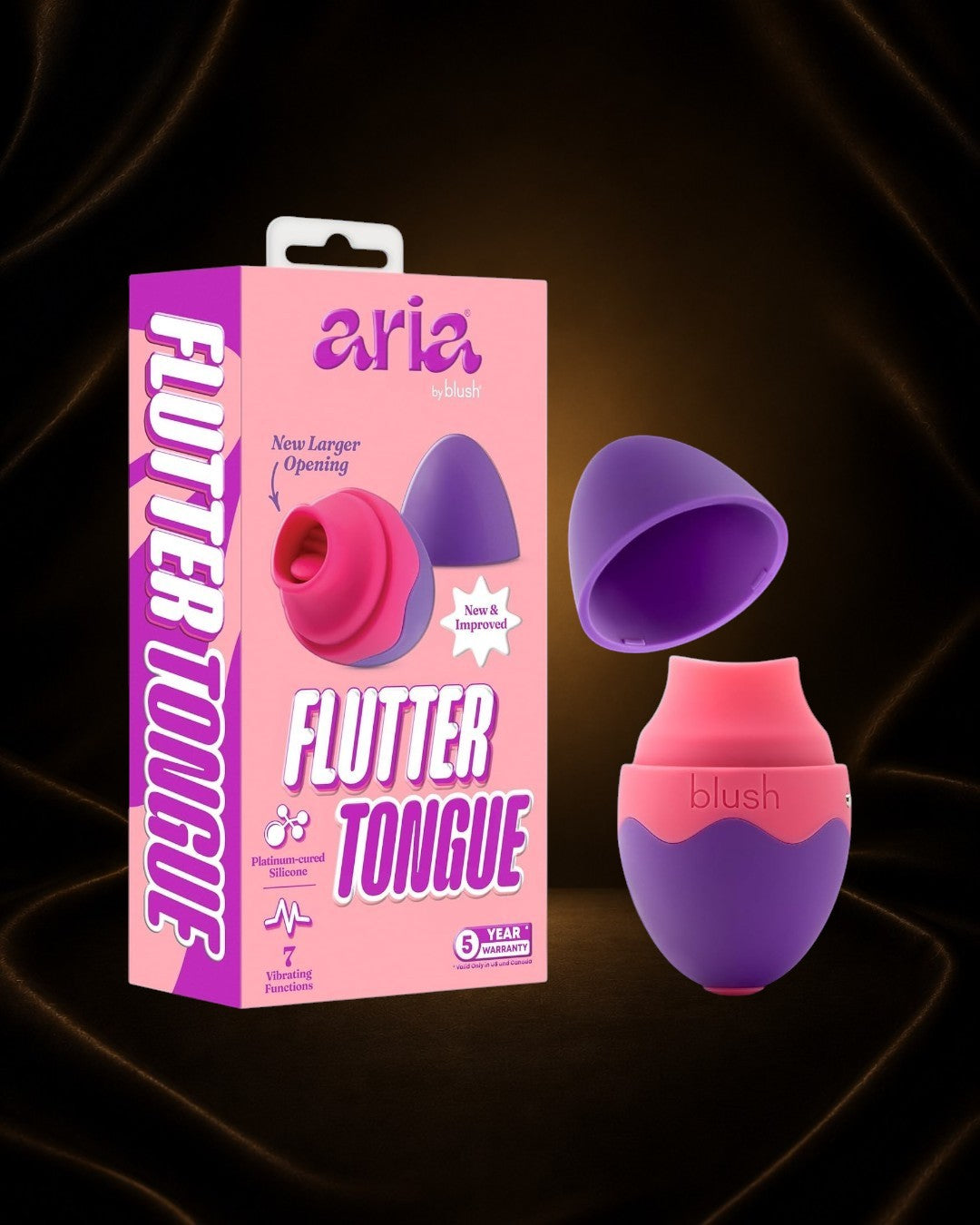 Aria Flutter Tongue Vibrador