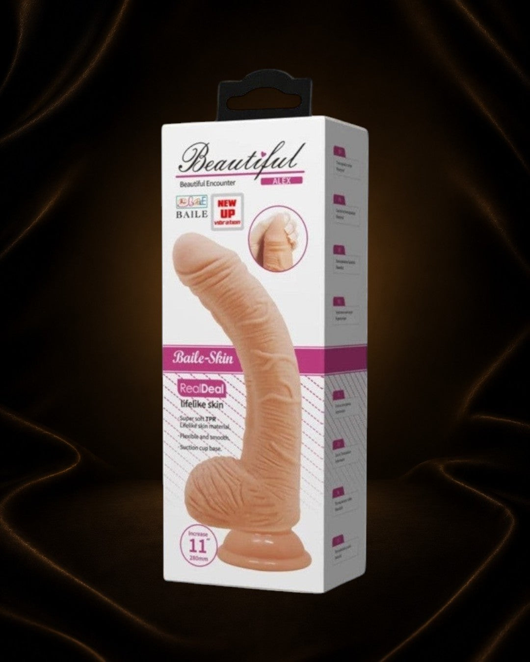 Dildo realista 11"con control