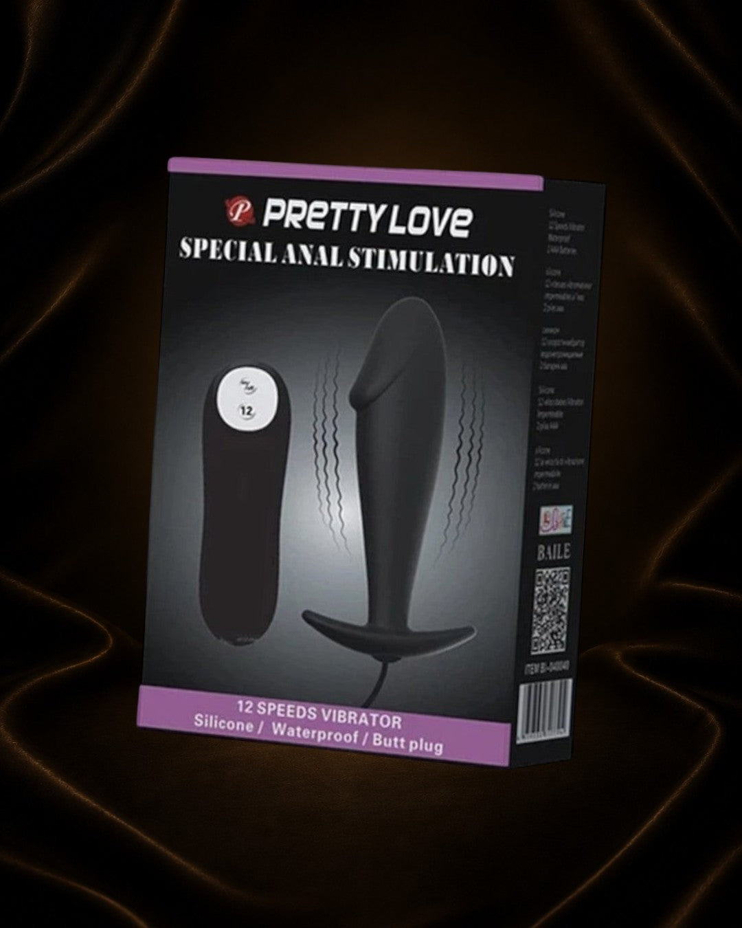 Estimulador Anal con Vibrador