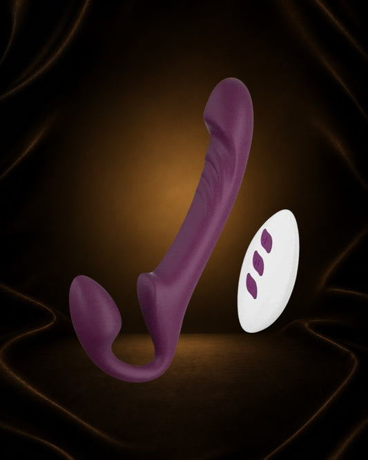 Éxtasis Boutique Bliss Vibrador Honey Punto G morado con control remoto