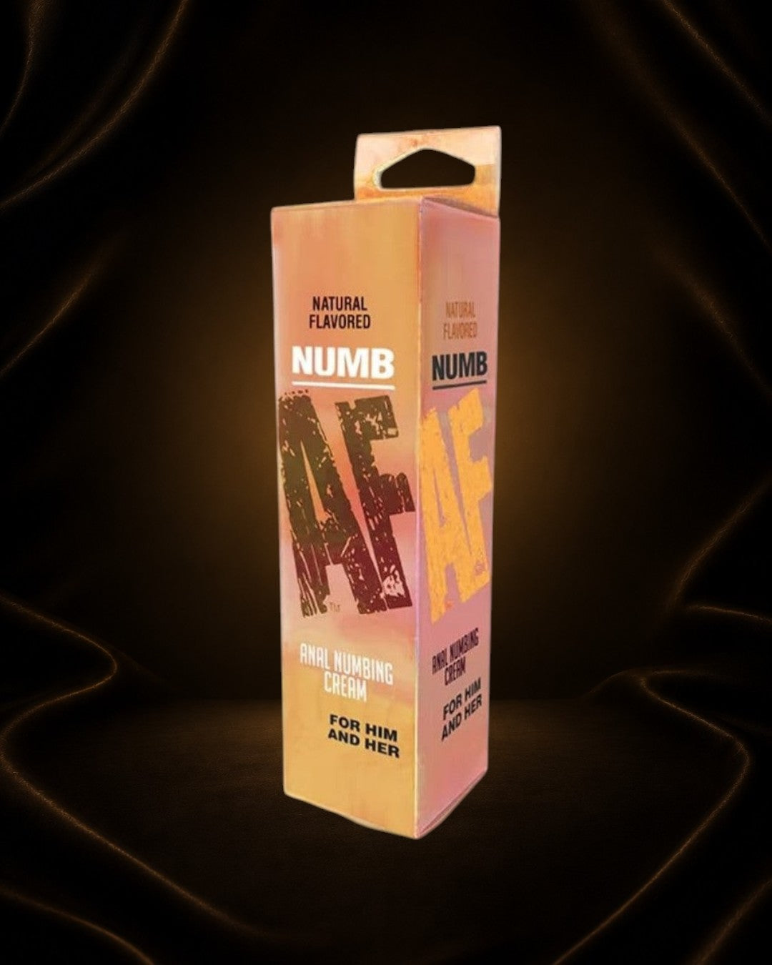 Éxtasis Boutique Tubo de crema anal desensibilizante con sabor natural, 1.5 oz.