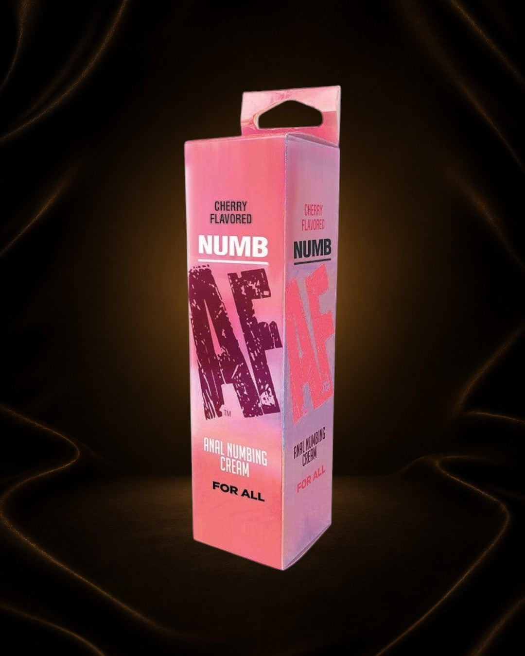Éxtasis Boutique Gel Anal Numbing con sabor a cereza, crema desensibilizante para todo tipo de piel.