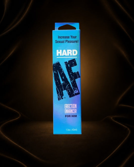 Éxtasis Boutique Retardante de Erección Hard AF, potenciador de erección para él, 43ml