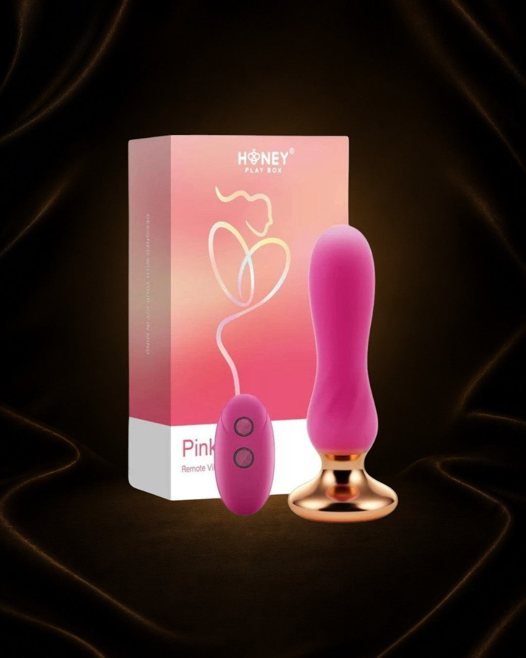 Pink Holic Plug Anal con Vibrador