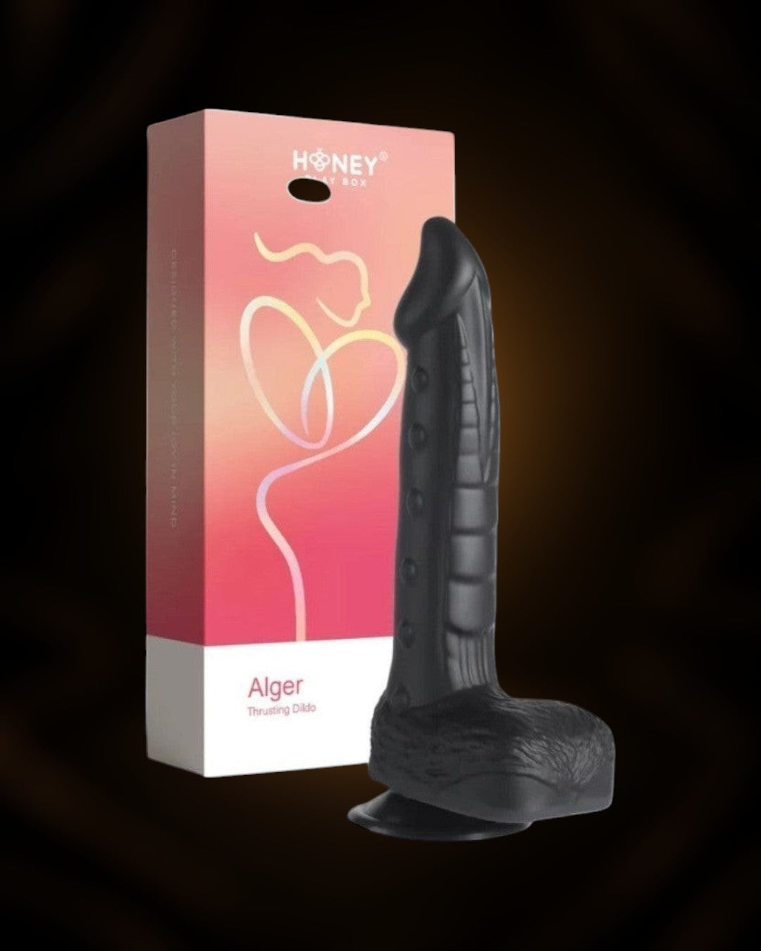 Alger Dildo con Vibración