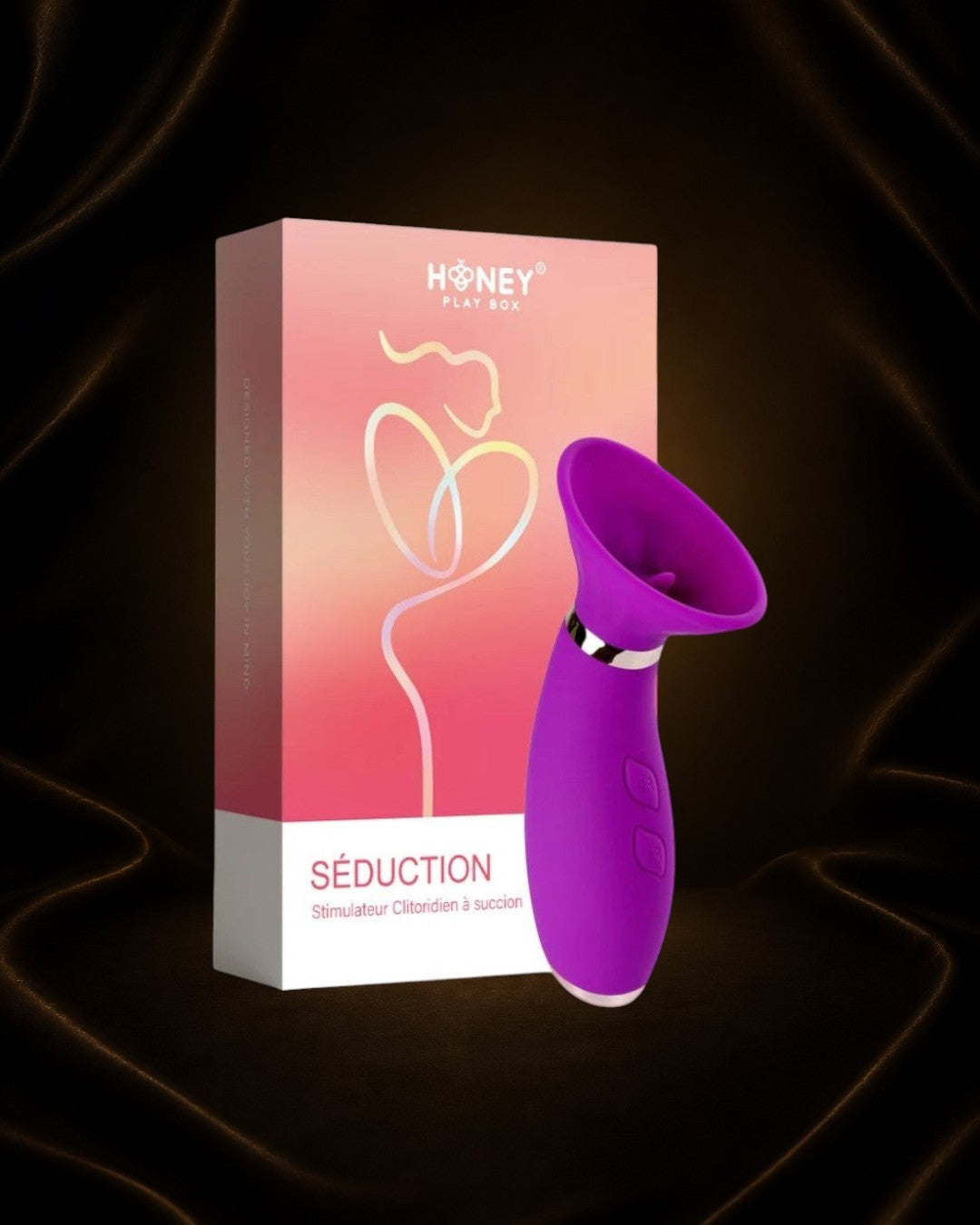 Estimulador Succionador y Vibrador Seduction